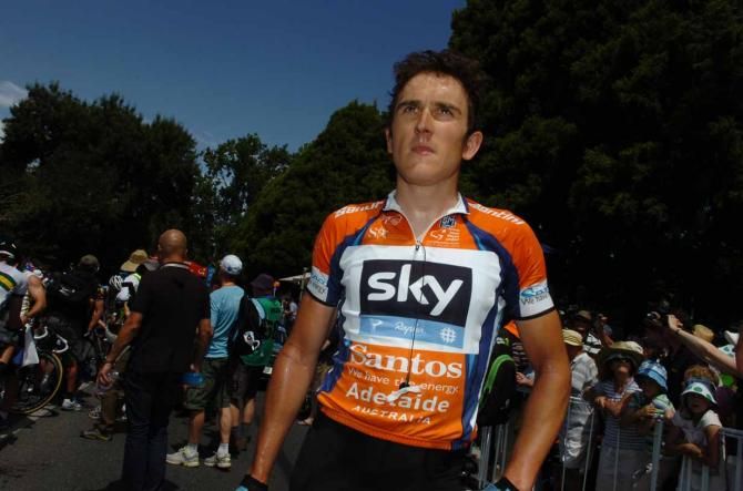Geraint Thomas (Sky) retains the overall lead.