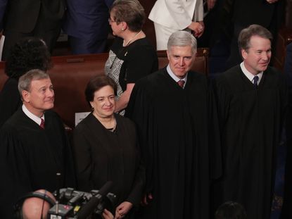 Supreme Court justices at Trump's State of the Union address