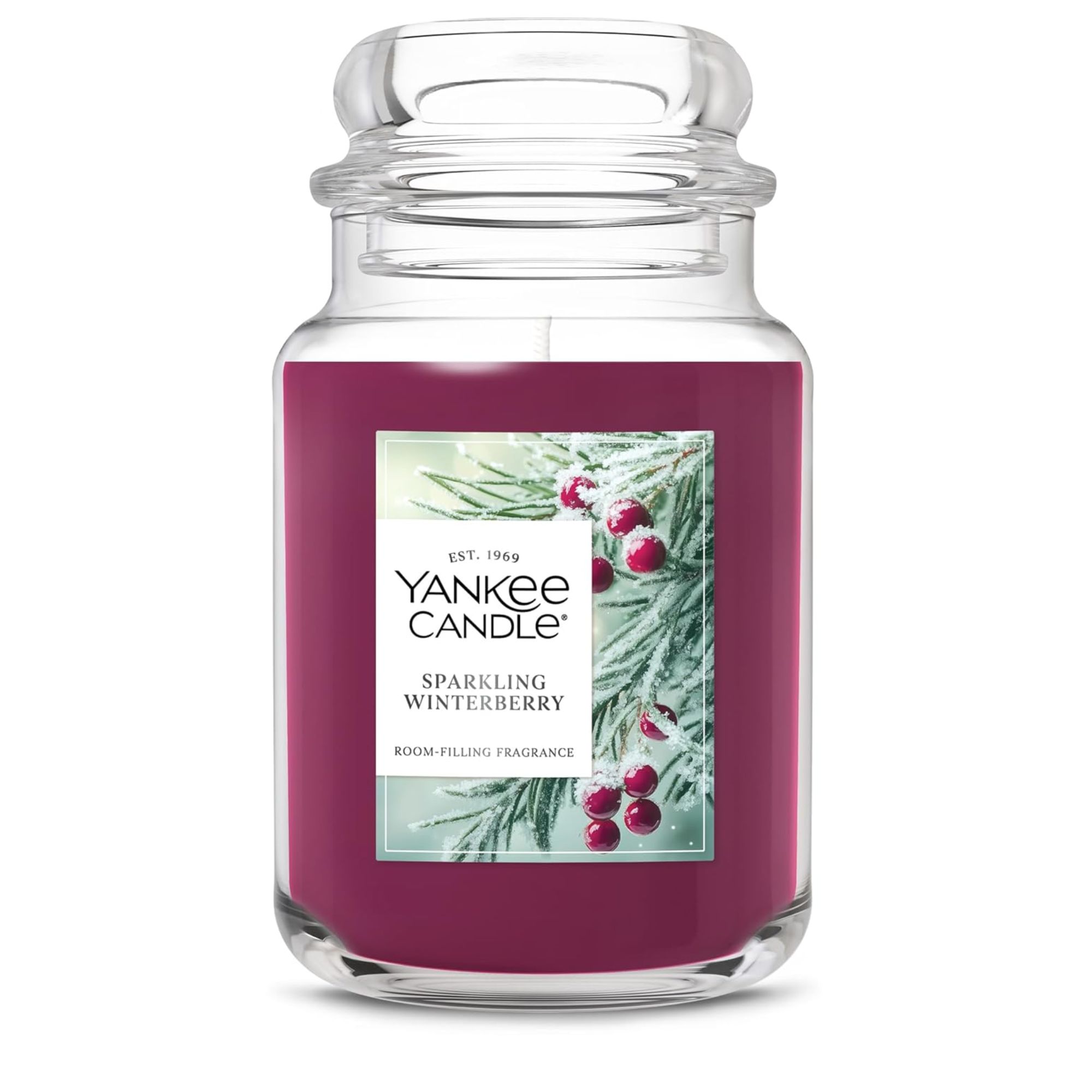 Yankee Candle Sparkling Winterberry candle