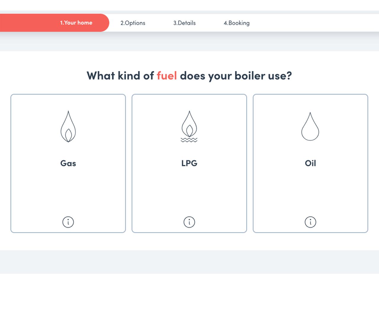 Q&amp;As on a boiler installation website to help choose a new boiler