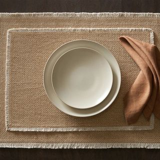 Mason Handwoven Cotton Fringe Placemats (set of 4)