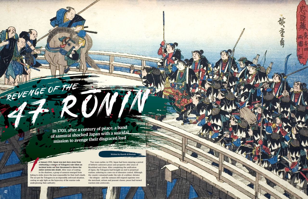 All About History 120, 47 ronin spread