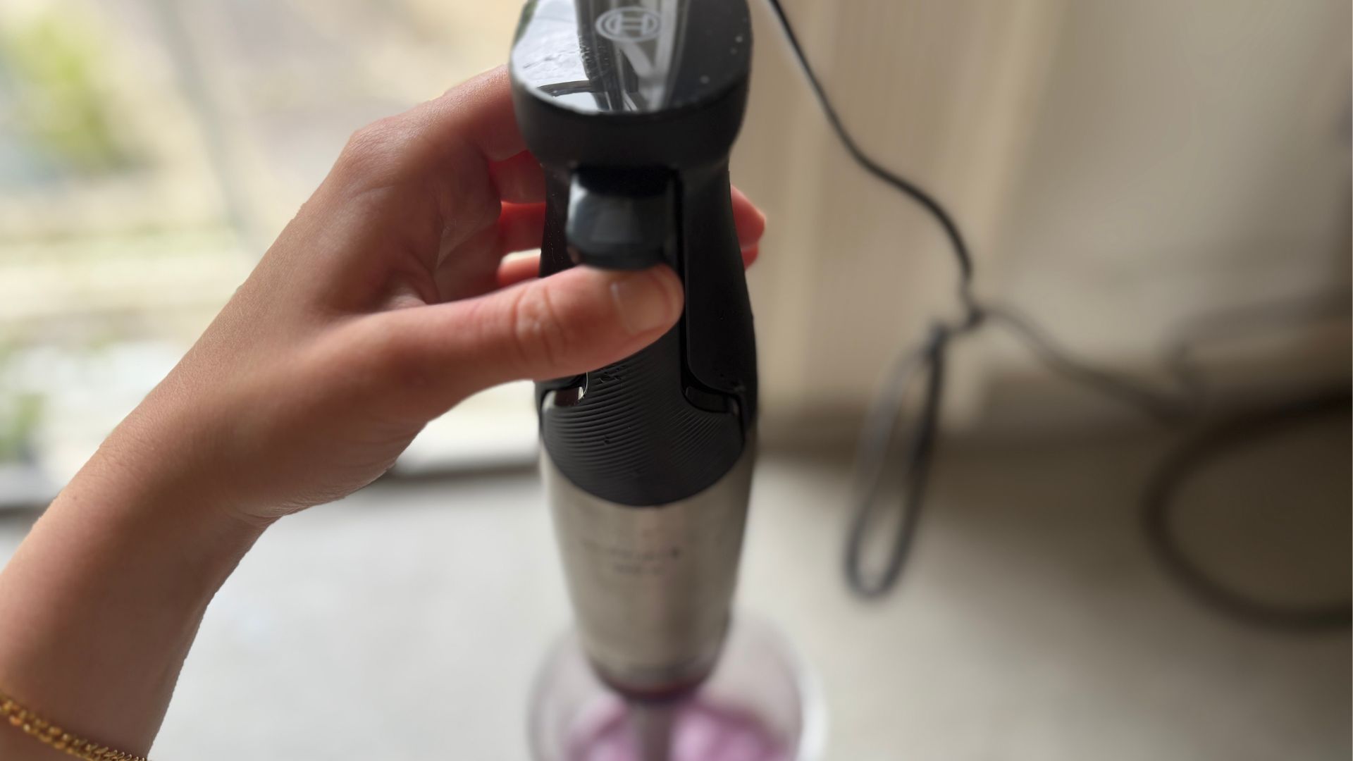 Testing the Bosch Hand Blender