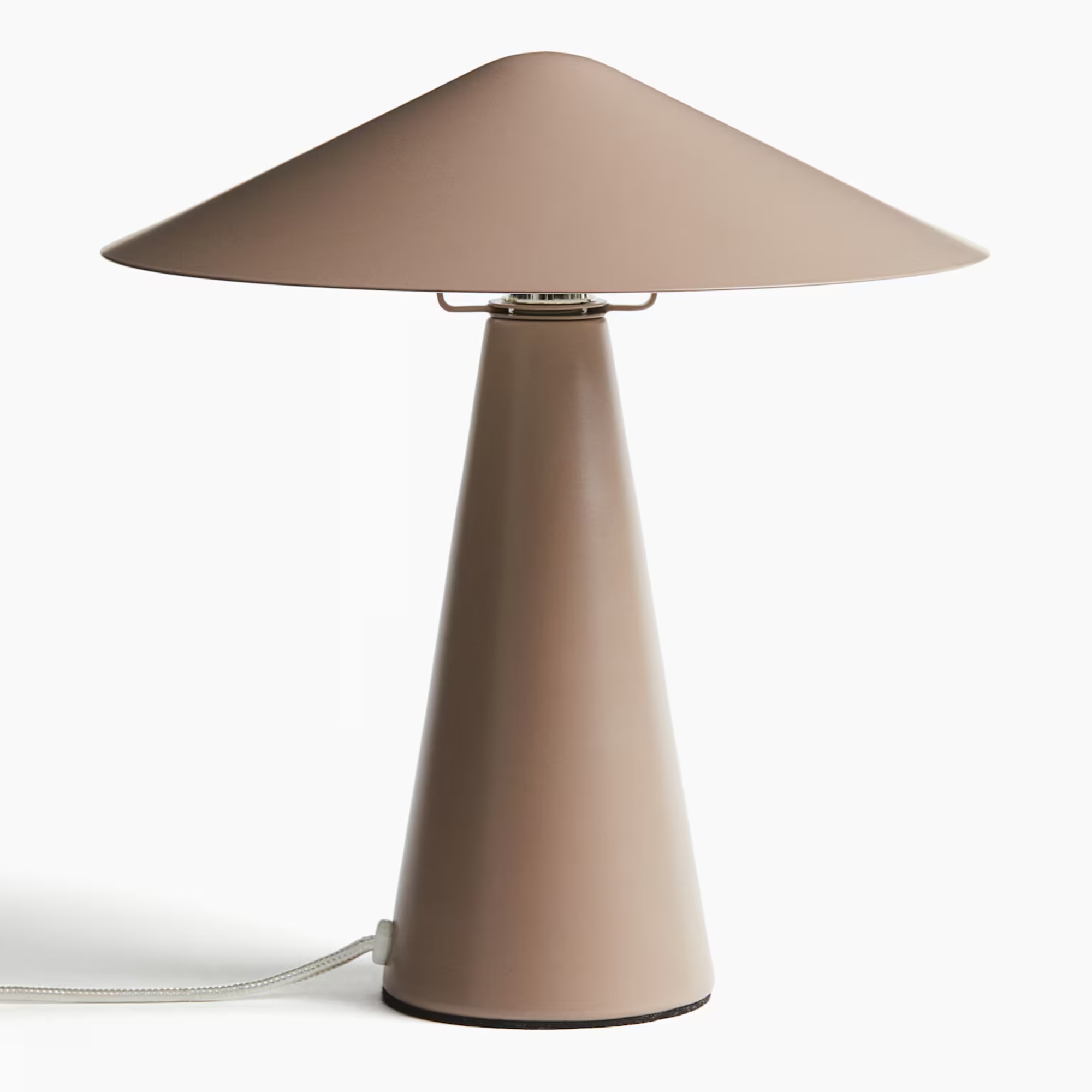 H&M Metal table lamp in mole