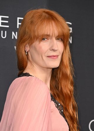 Florence Welch attends Kering's 2nd Annual Caring For Women Dinner at The Pool on September 12, 2023 in New York