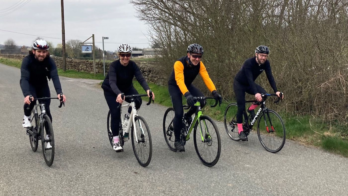 Danni family cycling