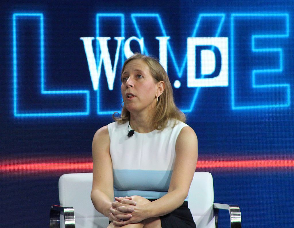 YouTube chief executive Susan Wojcicki.