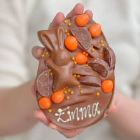 1. Personalised chocolate orange loaded egg