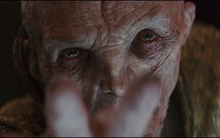 Snoke in the flesh