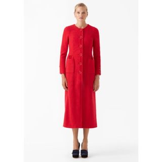 Eponine London Lemongrass coat dress