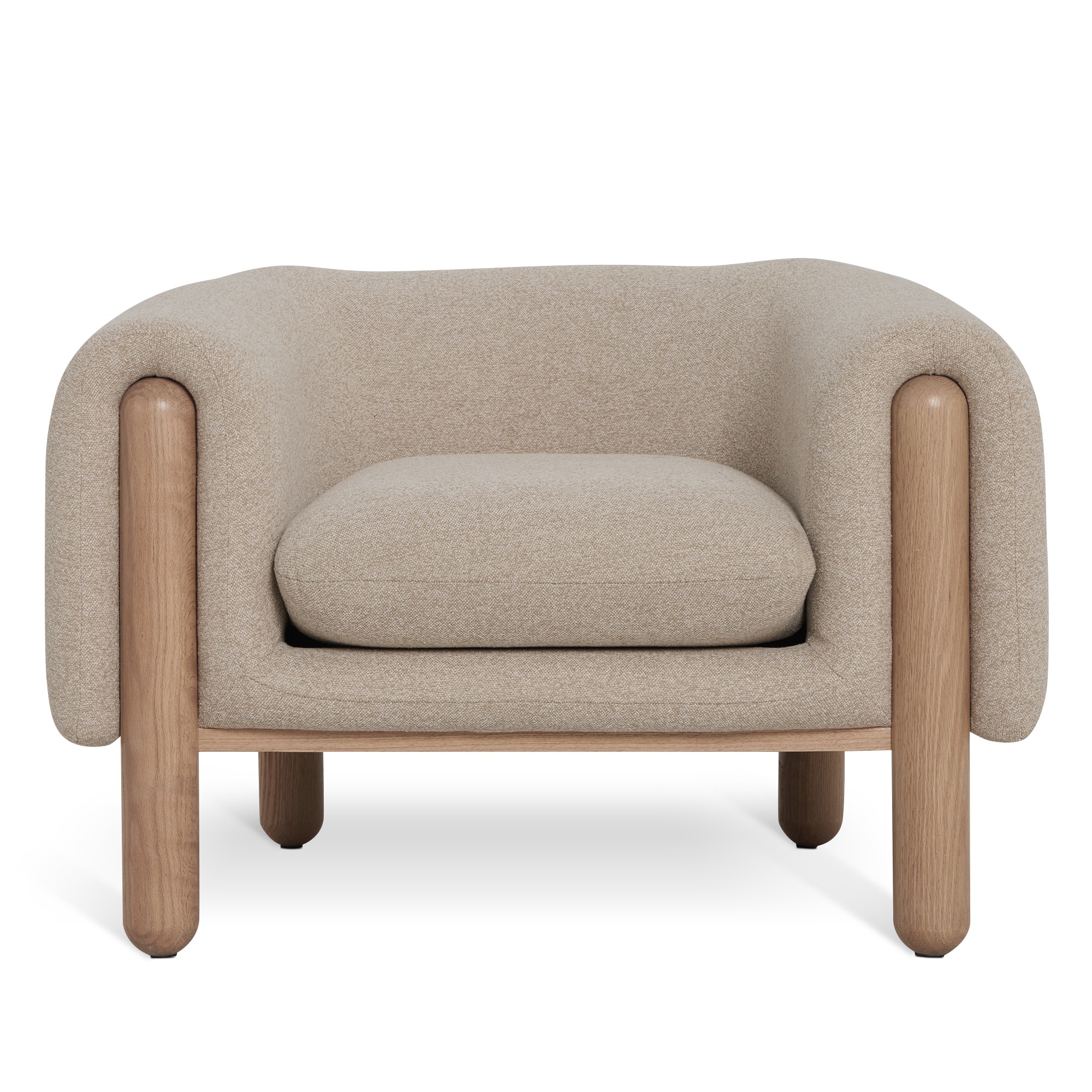 Habitat Drape fabric armchair