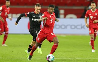 Bayern Munich's David Alaba in action