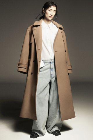 Hooded Wool Duffle Coat