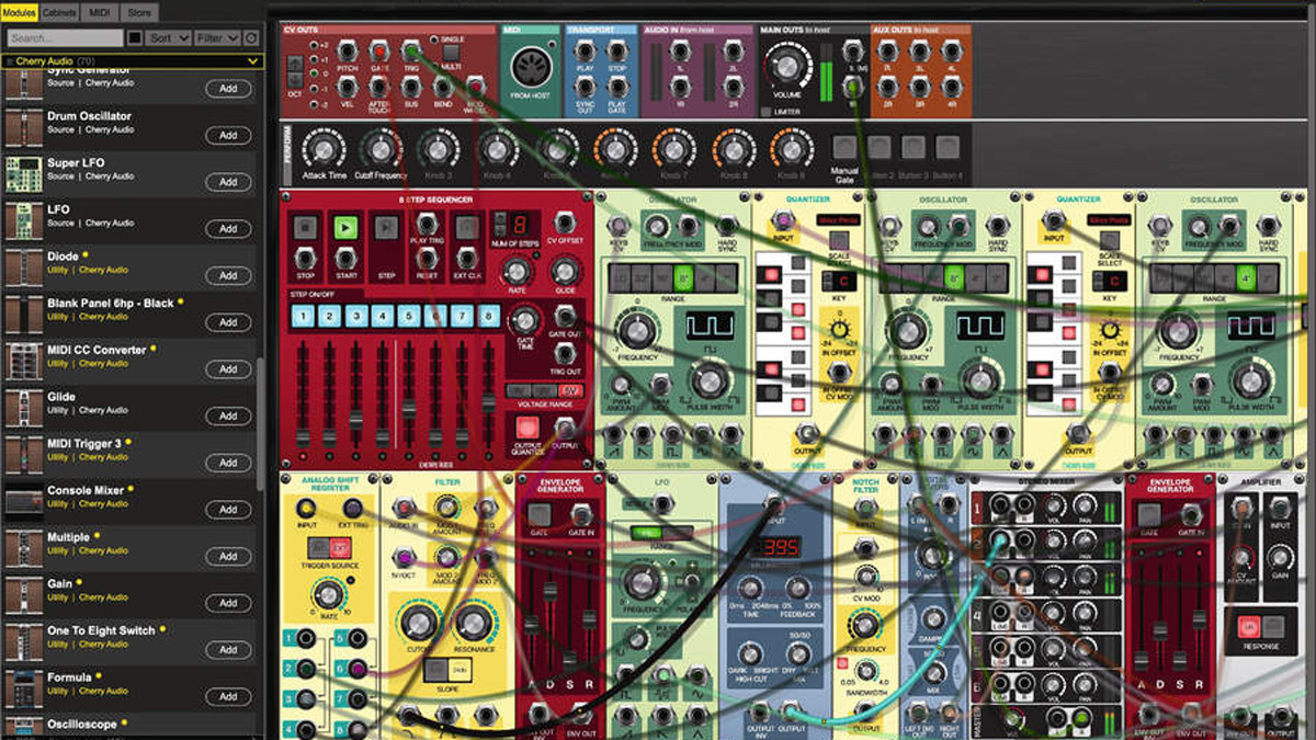 A Free Synth Module Plugin With 22 modules!