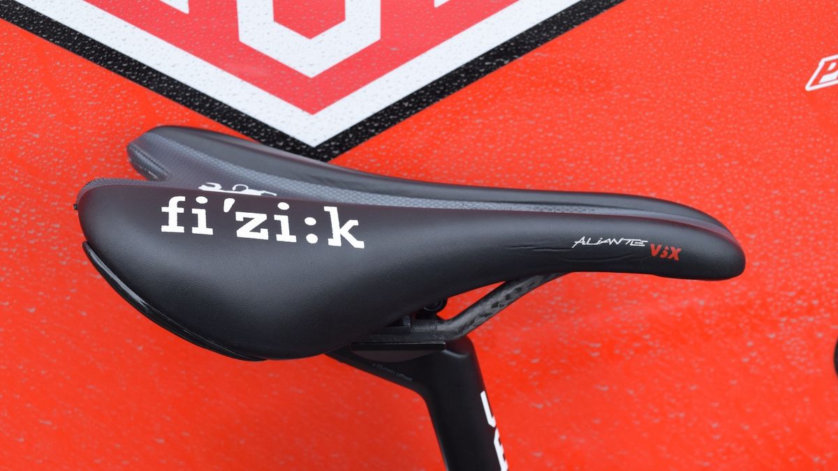 Van Garderen opts for a Fizik Aliante VSX saddle