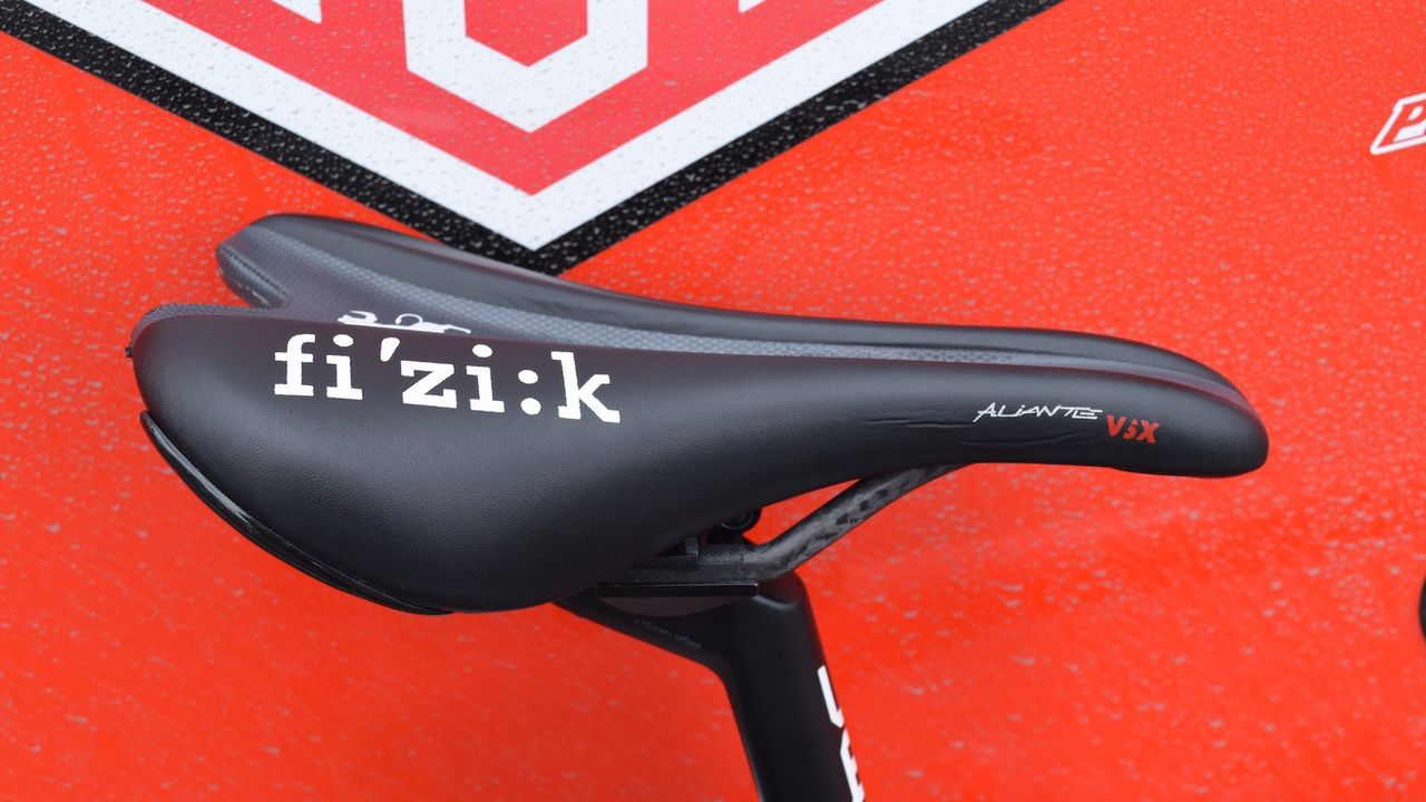 Van Garderen opts for a Fizik Aliante VSX saddle