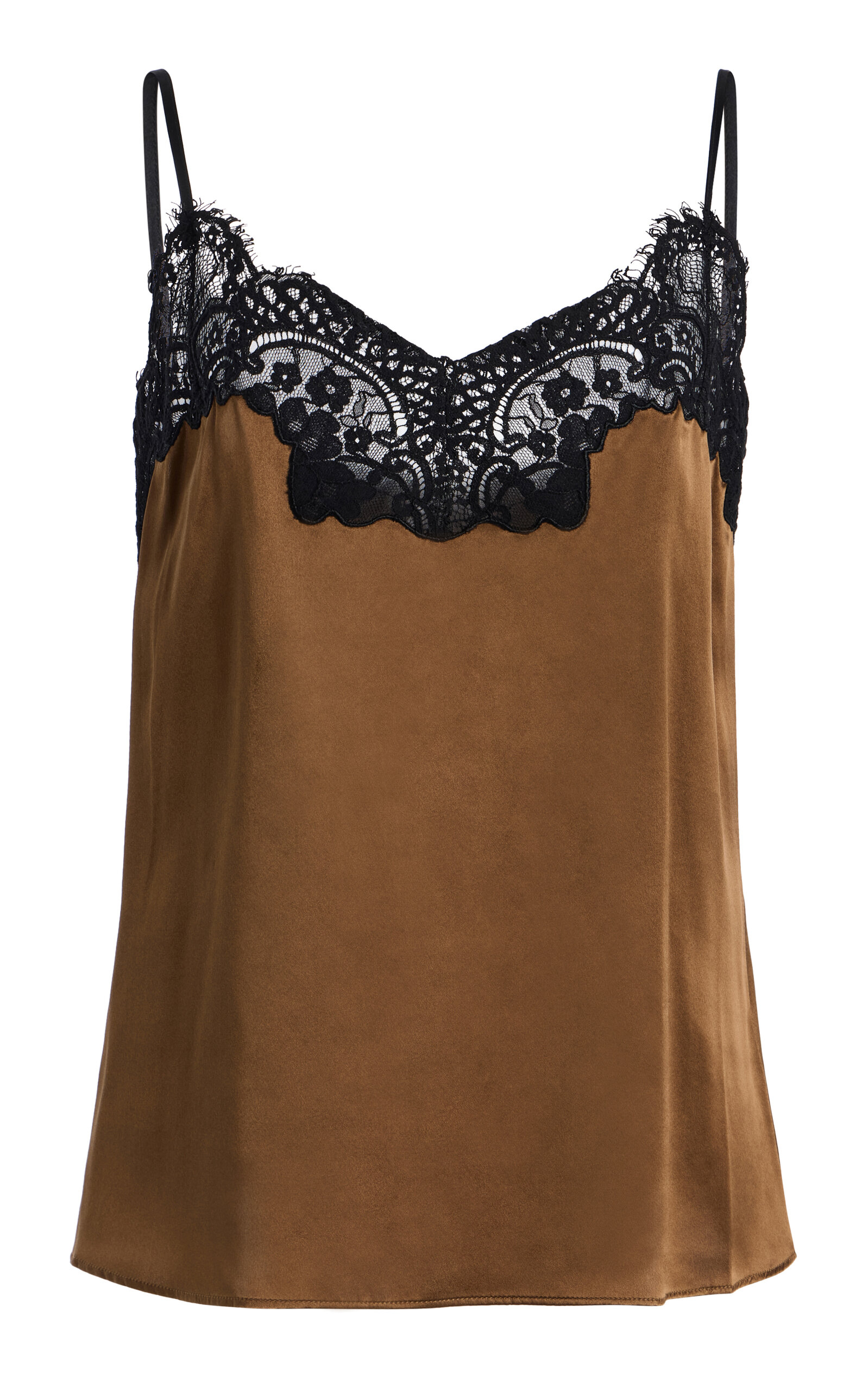 Lace Silk Satin Camisole