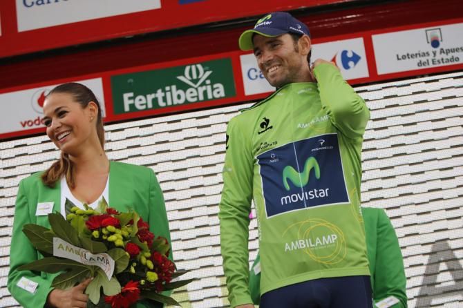 Alejandro Valverde (Movistar) remains in the lead of the points classification