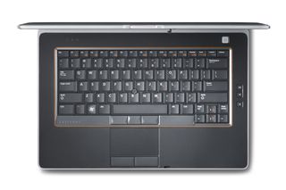 The keyboard of the Dell Latitude E6420.