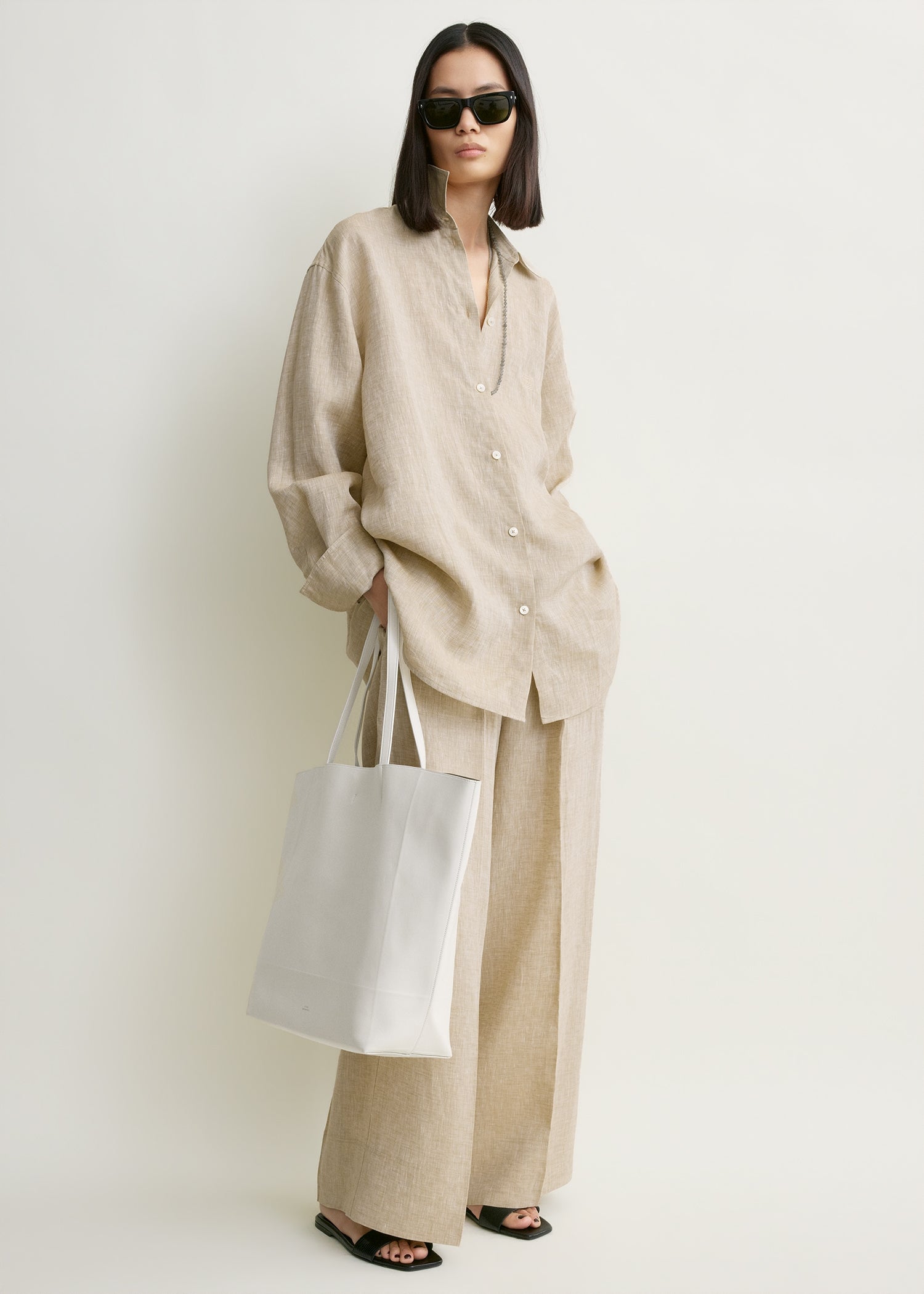 Oversized Summer Shirt Natural - 30