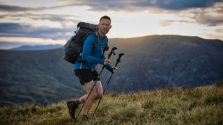 James Forrest on his 214 Wainwright expedition