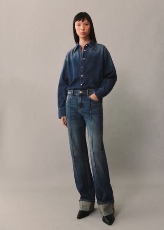 Oversize Denim Shirt