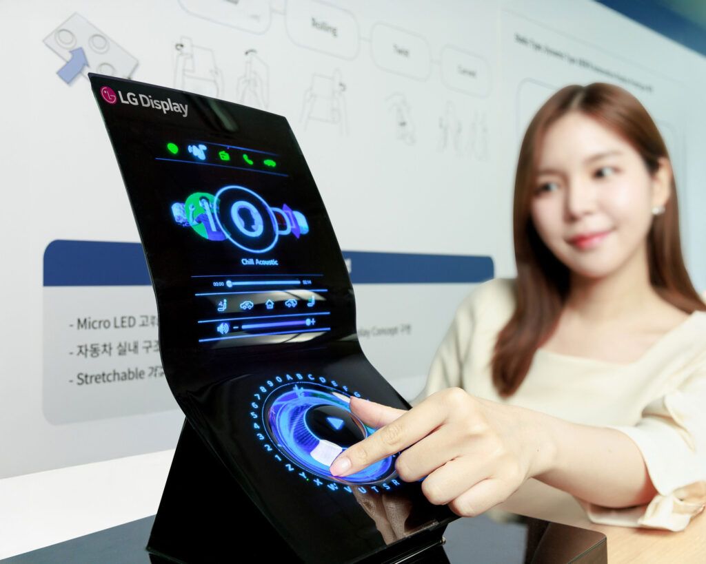 LG Stretchable display