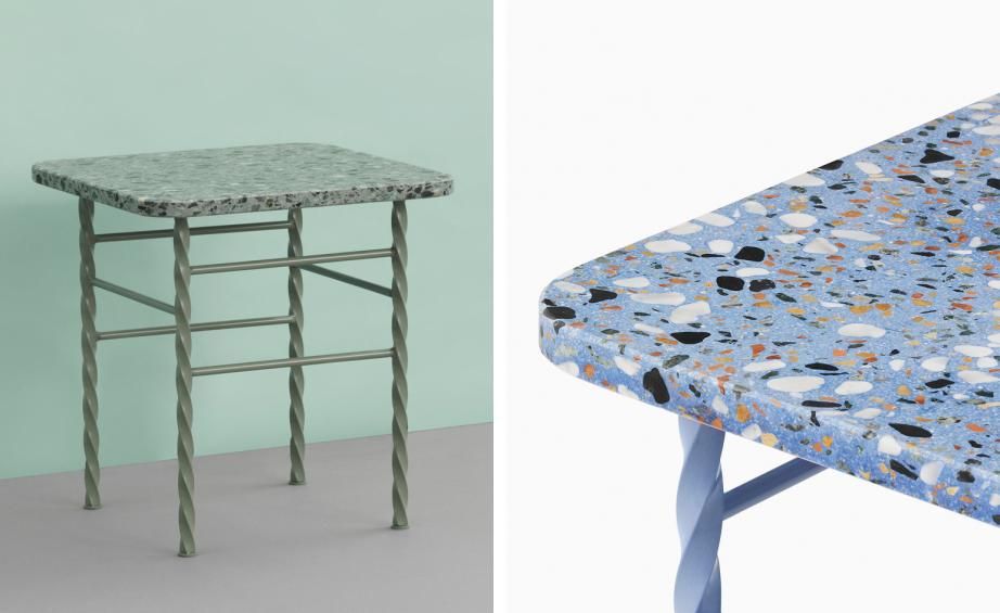 ‘Terra’ marble table, by Simon Legald, for Normann Copenhagen