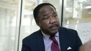 Isiah Whitlock Jr. in "Sheeeeeeeee-it!" starring Isiah Whitlock, Jr. and Jamie Hector.