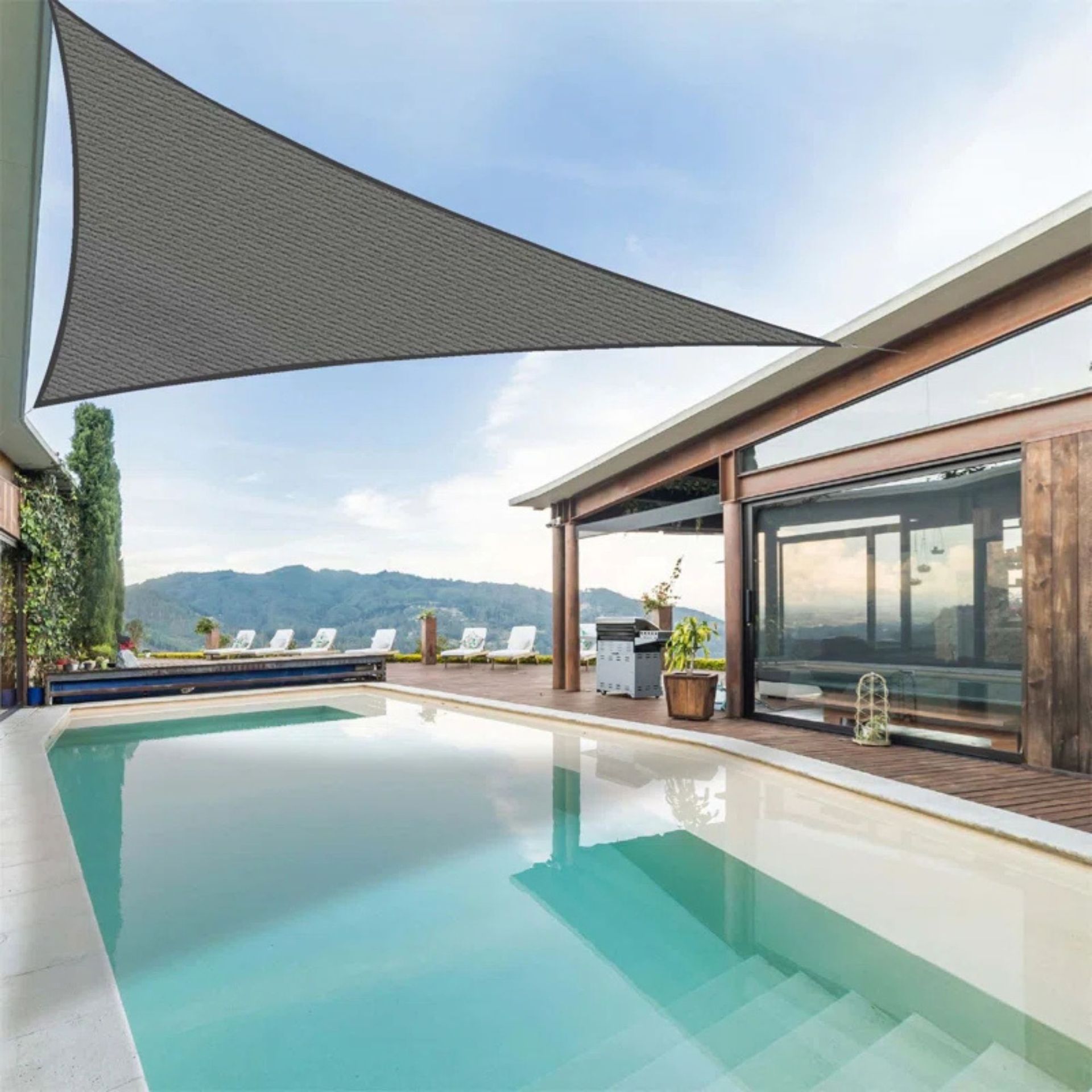 Custom Size Triangle Sun Shade Sail