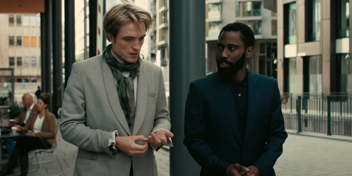 Robert Pattinson and John David Washington in Tenet