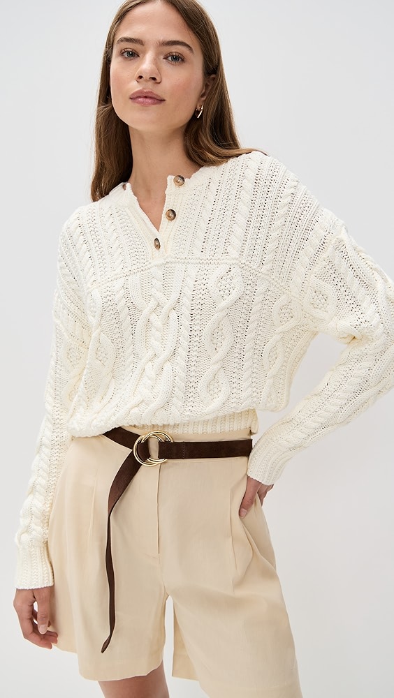 Polo Ralph Lauren Cotton Henley Sweater