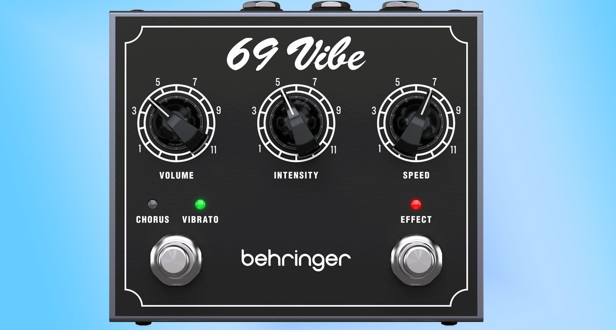 Behringer &#039;69 Vibe: a $69 clone of the iconic Shin-Ei Uni-Vibe chorus/vibrato that was inspired by the rotating speaker sounds of the Leslie system.