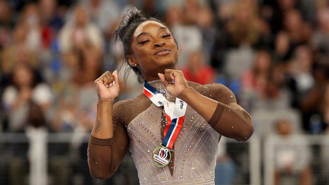 Simone Biles wins 9th national title