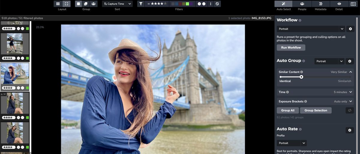 Zenfolio PhotoRefine photo culling software