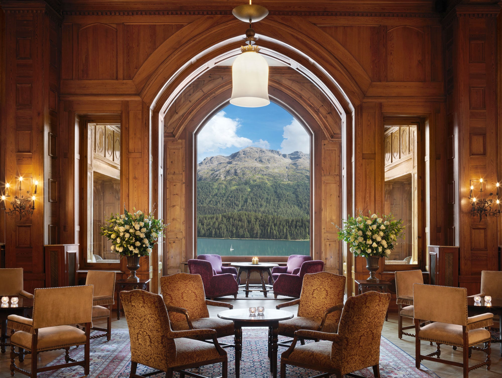 Badrutt's Palace hotel in St Moritz