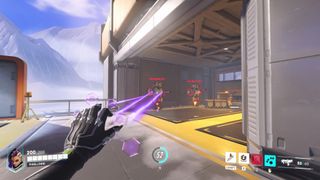 Sombra uses her Hack ability