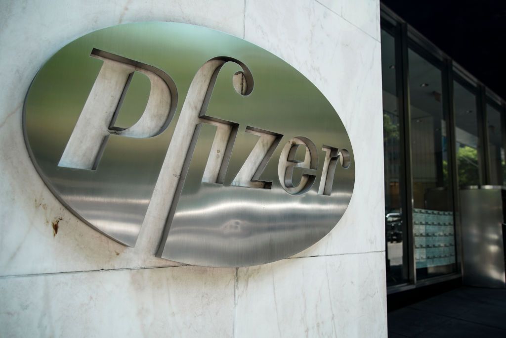 Pfizer headquarters.