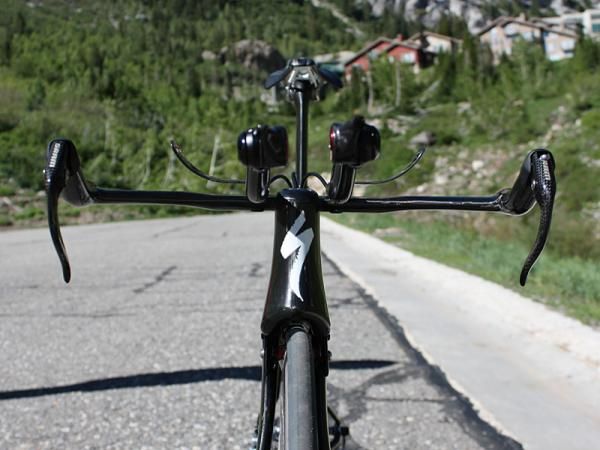 The Shiv's fully integrated front end makes for an incredibly clean frontal profile though recent steps by the UCI mean that it may never see actual production.