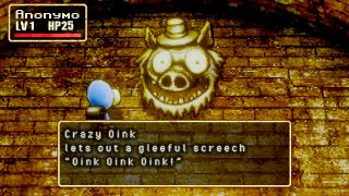 A boggle-eyed pig-monster from upcoming oddball RPG Stray Children.