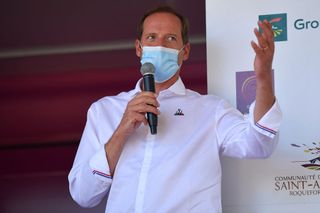 Tour de France director Christian Prudhomme was a guest on stage 4 of the 2020 Route d’Occitanie