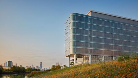 exterior of Chicago science lab