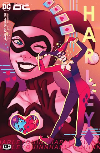 Harley Quinn #28 art