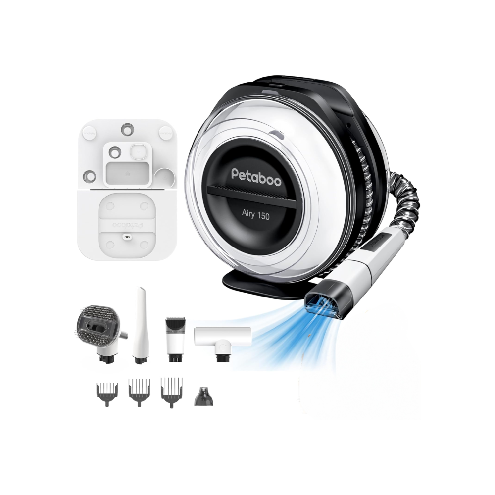 petaboo Cordless Dog Grooming Vacuum, one of the best vacuum cleaners for pet hair