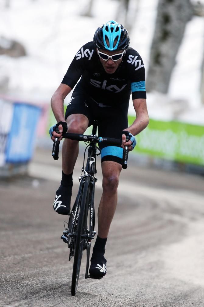 Chris Froome (Team Sky) was simply on a different planet today