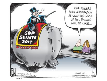 Political cartoon GOP senate midterm election