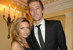 Abi Clancy and Peter Crouch - Celebrity News - Marie Claire