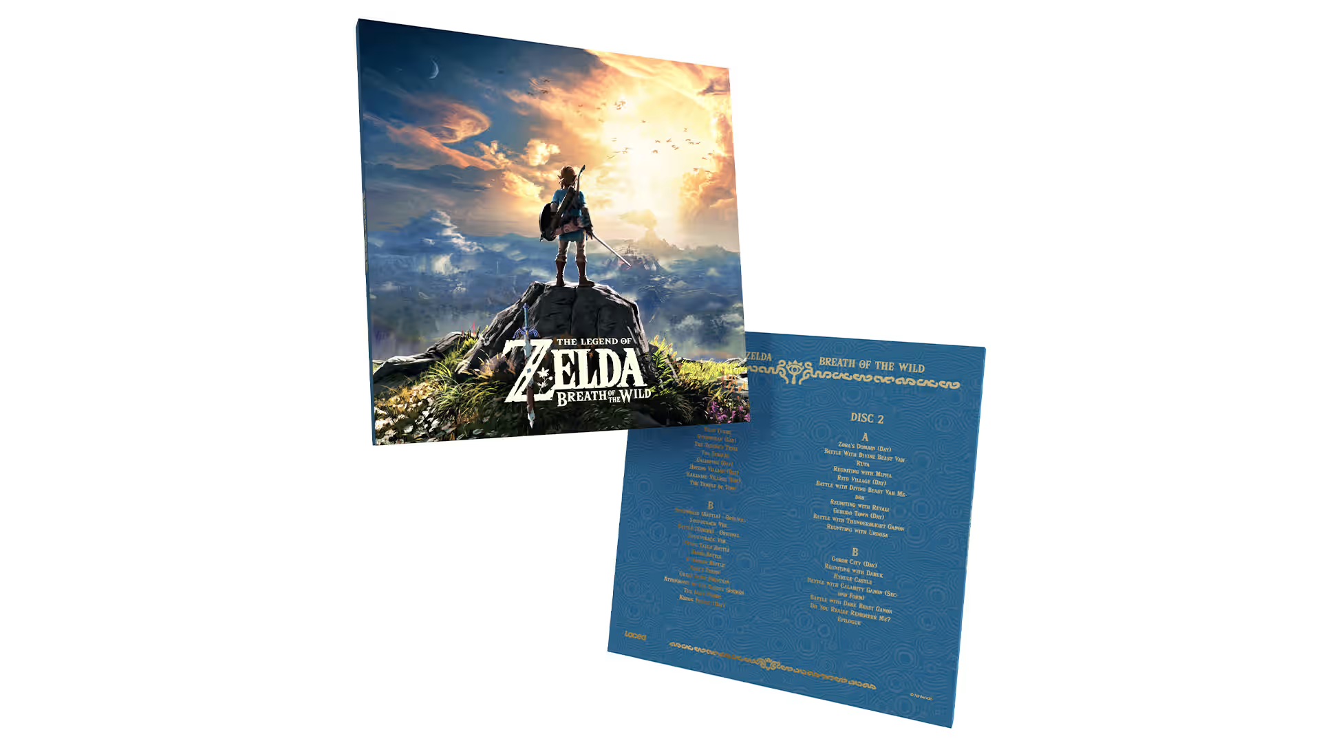 Breath of the Wild Vinyl from different angles