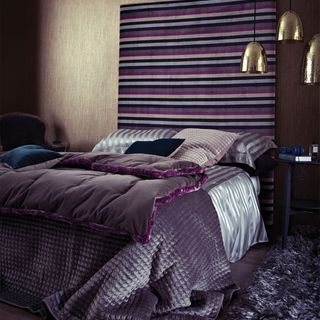 purple bedroom