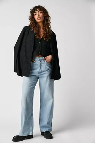 Agolde Low-Rise Baggy Jeans